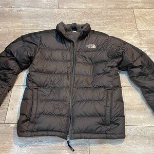 The North Face 550 Down Puffer Jacket in black NO SIZE TAG S / M